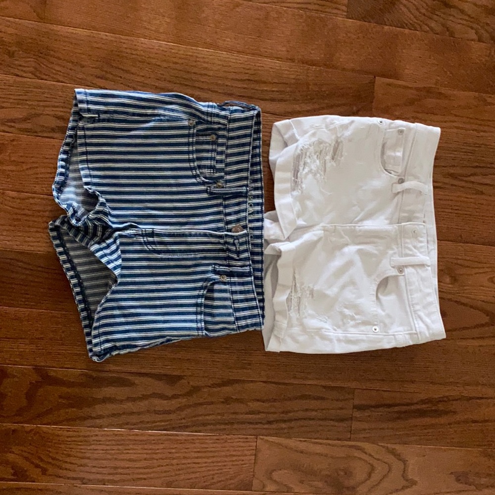 2 pair of American Eagle denim shorts